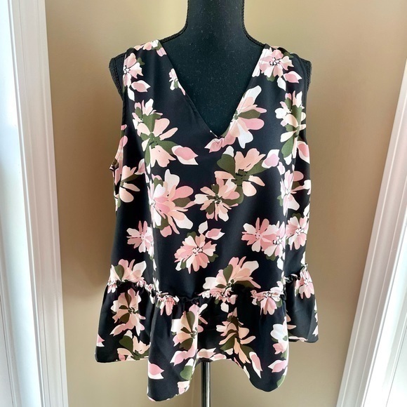 JASON WU | Floral Tank Top - Picture 1 of 5